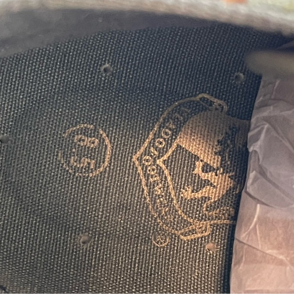 Men's Olive Canvas High-Top Sneakers - Picture 10 of 10